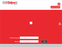 Tablet Screenshot of gostoreit.com